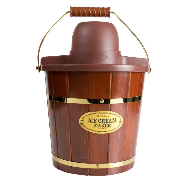 Ice cream best sale maker wood